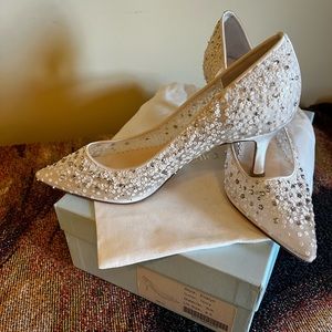 Bella Belle silk wedding shoes